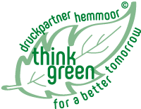 think green Druckpartner Hemmoor Blatt 2020