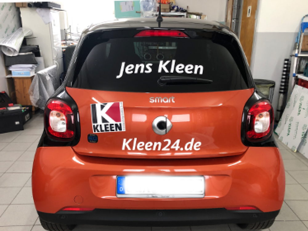 Beschriftung - Smart EQ forfour - Jens Kleen